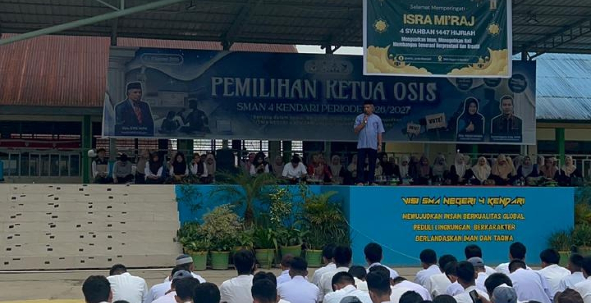 Peringatan Isra Mi’raj di SMAN 4 Kendari